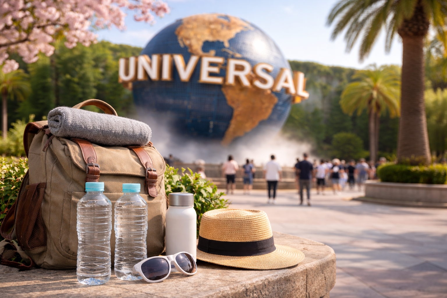 ユニバーサル・スタジオの旅支度